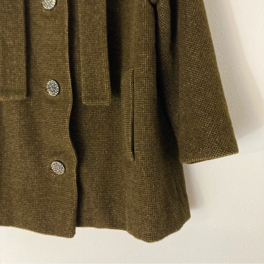 Vintage brown heavy winter coat